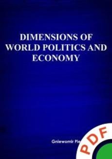 Dimensions of world politics and economy