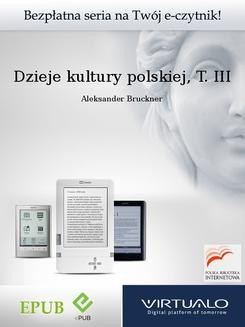 Dzieje kultury polskiej, T. III
