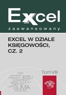 Excel w dziale księgowości, cz. 2
