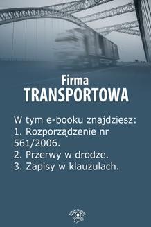 Firma transportowa, wydanie maj 2014 r.