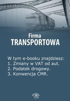 Firma transportowa, wydanie marzec 2014 r.