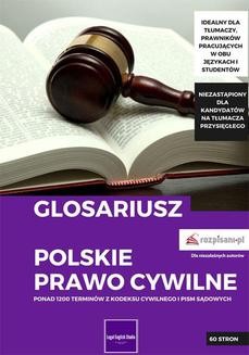 Glosariusz. Polskie prawo cywilne