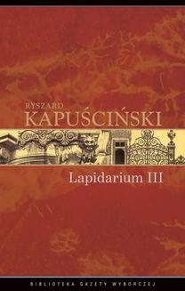 Lapidarium III