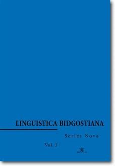 Linguistika Bidgostiana. Series nova. Vol. 1