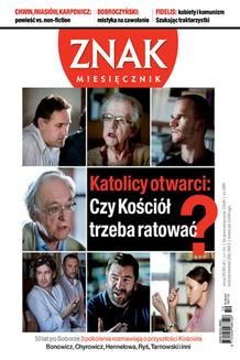 Miesięcznik Znak - paździenik 2012