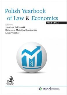 Polish Yearbook of Law & Economics. Vol. 6 (2015)