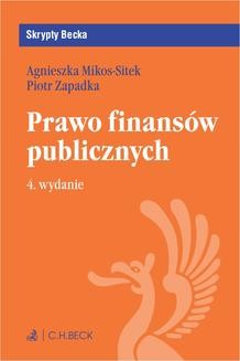 Prawo finansów publicznych. Wydanie 4