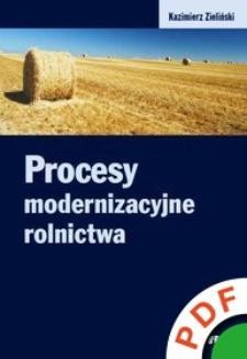 Procesy modernizacyjne rolnictwa
