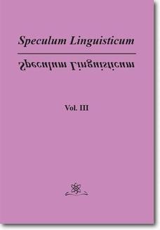 Speculum Linguisticum Vol. 3