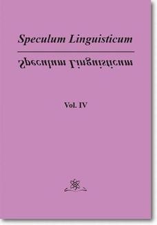 Speculum Linguisticum Vol. 4