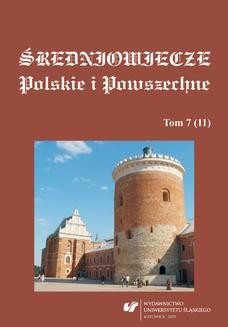 Średniowiecze Polskie i Powszechne. T. 7 (11)