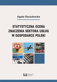 Statystyczna ocena znaczenia sektora usług w gospodarce Polski