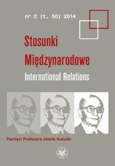 Stosunki międzynarodowe. International Relations 2014/2 (50)