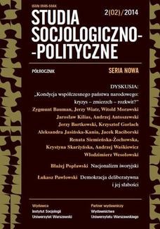Studia Socjologiczno-Polityczne 2014/2 (2)