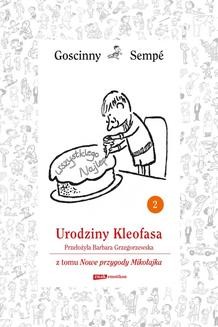 Urodziny Kleofasa z tomu Nowe przygody Mikołajka. Minibook